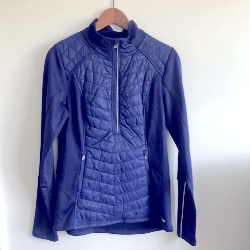 Like New Champion Duo dry half zip jacket